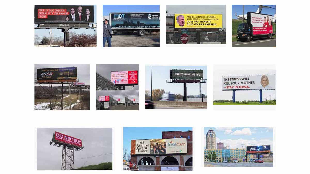 Des Moines, IA Billboards