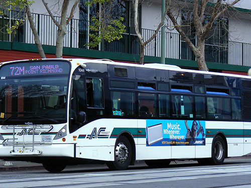 East Bay Alameda County Bus Advertising