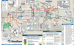 Los Angeles San Bernardino Omnitrans Bus Routes Map